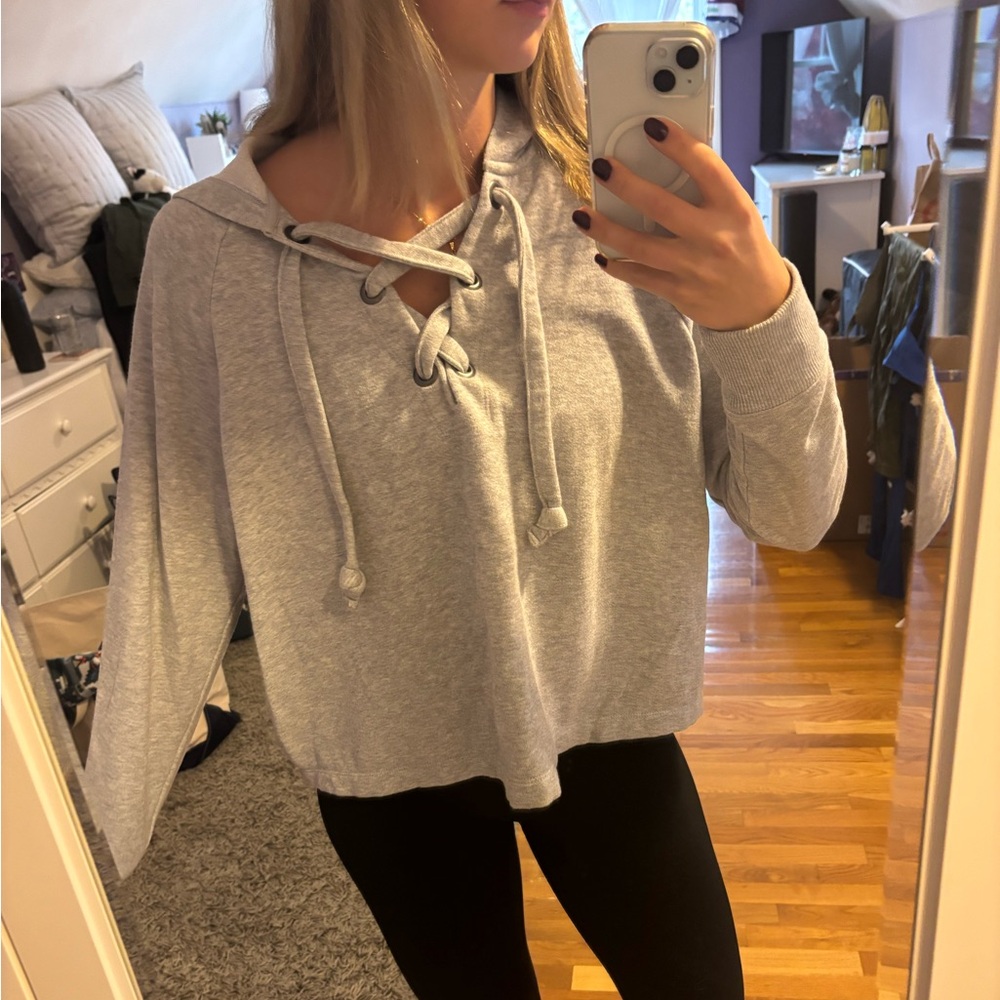 Aerie gray sweater